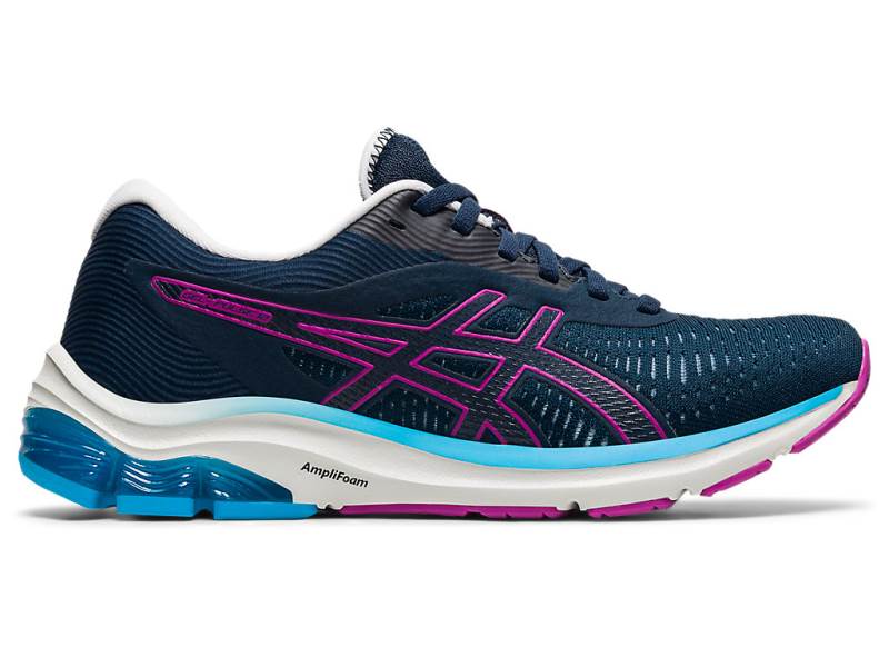 Sapatilhas Running Asics GEL-PULSE 12 Mulher Azul Marinho, 7202A834.976